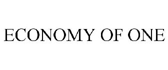 ECONOMY OF ONE