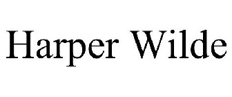 HARPER WILDE Trademark of HARPER WILDE, INC. - Registration Number 5292843  - Serial Number 87235753 :: Justia Trademarks