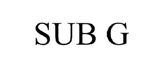 SUB G