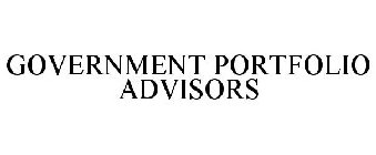 GOVERNMENT PORTFOLIO ADVISORS