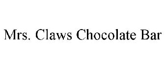 MRS. CLAWS CHOCOLATE BAR