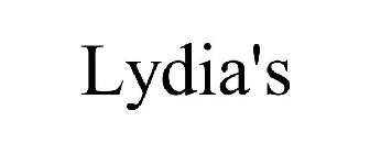 LYDIA'S