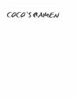 COCO'S RAMEN