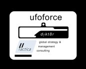 UFOFORCE DIKT8R 11 TACTICA GLOBAL STRATEGY & MANAGEMENT CONSULTING