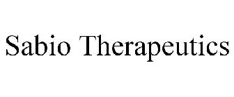 SABIO THERAPEUTICS