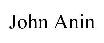 JOHN ANIN