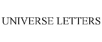 UNIVERSE LETTERS