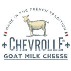 MADE IN THE FRENCH TRADITION CHEVROLLE GOAT MILK CHEESE