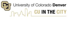 CU UNIVERSITY OF COLORADO DENVER CU IN THE CITY