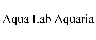 AQUA LAB AQUARIA