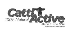 CATTLACTIVE 100% NATURAL MADE IN THE USABY PRO EARTH ANIMAL HEALTH