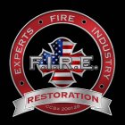F.I.R.E. · EXPERTS · FIRE · INDUSTRY · RESTORATION CCB# 200128