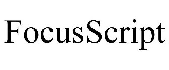 FOCUSSCRIPT