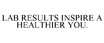 LAB RESULTS INSPIRE A HEALTHIER YOU.