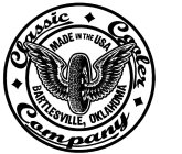 CLASSIC COOLER COMPANY  MADE IN THE USABARTLESVILLE, OKLAHOMA