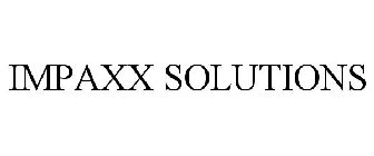 IMPAXX SOLUTIONS