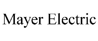 MAYER ELECTRIC
