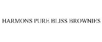 HARMONS PURE BLISS BROWNIES