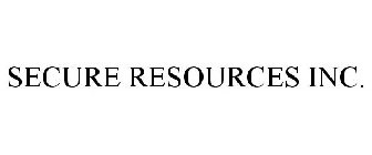 SECURE RESOURCES INC.