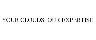 YOUR CLOUDS. OUR EXPERTISE.