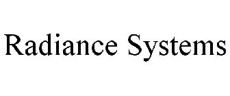 RADIANCE SYSTEMS