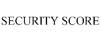 SECURITY SCORE