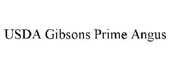 USDA GIBSONS PRIME ANGUS