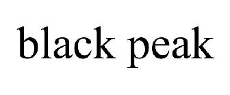BLACK PEAK