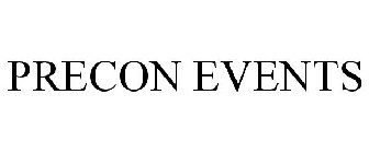 PRECON EVENTS