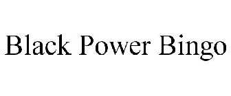 BLACK POWER BINGO