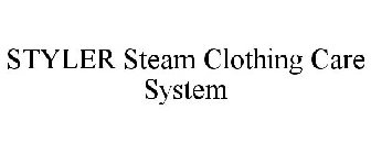 STYLER STEAM CLOTHING CARE SYSTEM