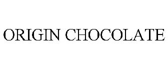 ORIGIN CHOCOLATE
