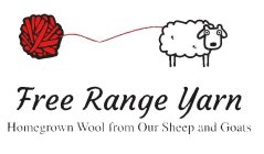 FREE RANGE YARN HOME GROWN WOOL FROM OUR SHEEP AND GOATS