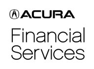 ACURA FINANCIAL SERVICES