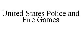 UNITED STATES POLICE AND FIRE GAMES