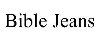 BIBLE JEANS