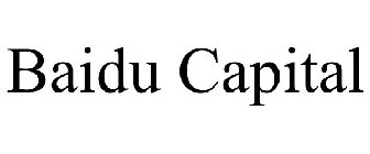 BAIDU CAPITAL