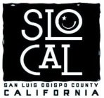SLO CAL SAN LUIS OBISPO COUNTY CALIFORNIA