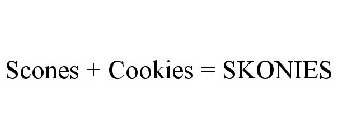 SCONES + COOKIES = SKONIES