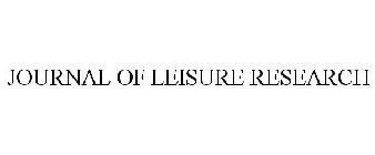 JOURNAL OF LEISURE RESEARCH