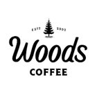 ESTD 2002 WOODS COFFEE