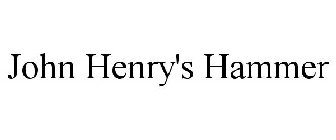 JOHN HENRY'S HAMMER