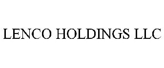 LENCO HOLDINGS LLC