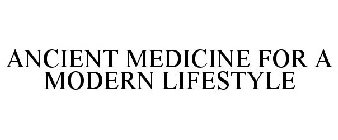 ANCIENT MEDICINE FOR A MODERN LIFESTYLE