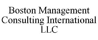 BOSTON MANAGEMENT CONSULTING INTERNATIONAL LLC