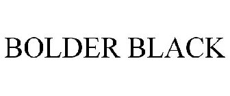 BOLDER BLACK