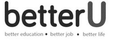 BETTERU BETTER EDUCATION  · BETTER JOB ·  BETTER LIFE