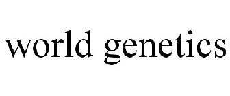 WORLD GENETICS