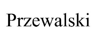 PRZEWALSKI