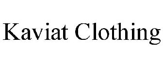 KAVIAT CLOTHING